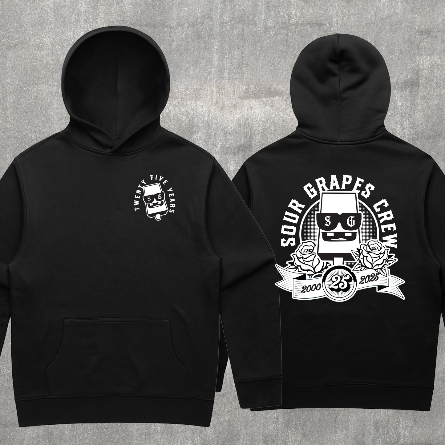 Sour Grapes 25th anniversary Hoodie